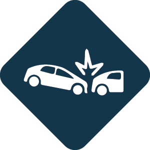 analyze crash types and safety issues icon