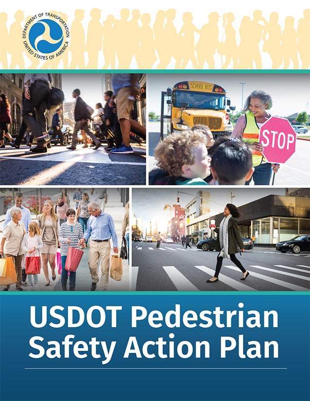 FHWA USDOT pedestrian safety action plan cover