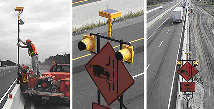 Carmanah Solar Warning Flashers Enhance Driver Safety in New Jersey