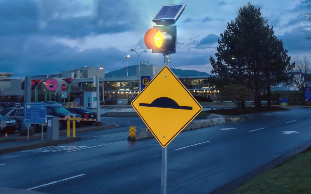 Carmanah Supplies Solar LED Road Beacons to USAF Base in the Middle East