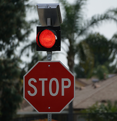 Carmanah Provides The University of California Irvine with Solar Stop Sign Flashers