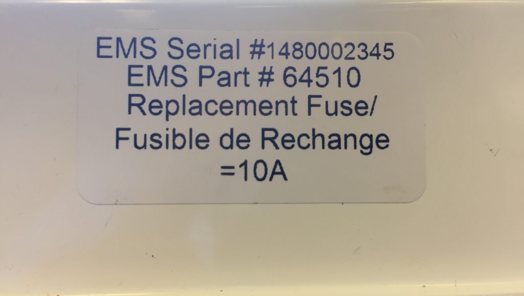 Gen 2 Energy Management System Serial Number is #1480002345