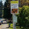 radar speed sign at school zone springfield