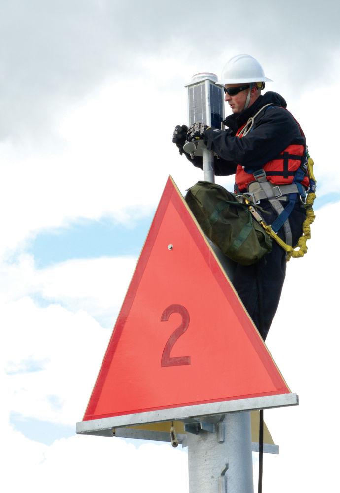 USCG installs Carmanah M708 marine lantern