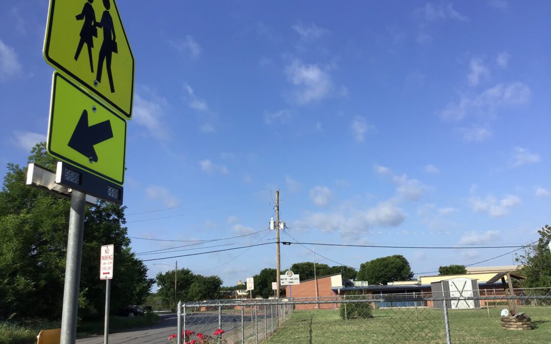 RRFB crosswalk gets students in Wichita Falls, Texas to and from school safely