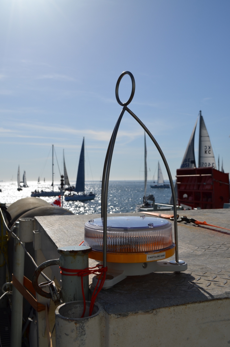 Sabik Marine lanterns mark Swiftsure course in Victoria, BC