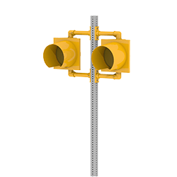 MX Beacon Module mounting dual horizontal