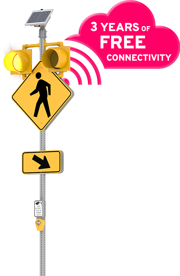 R920-MX flashing beacons with free connectivity hero shot