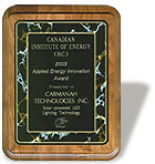 Canadian Institute of Energy Award