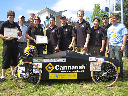 Carmanah Technologies at the Canary Soapbox Derby