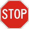 r1-1 led stop sign