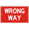 r5-1a led wrong way sign