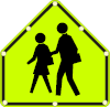 s1-1 led school zone sign