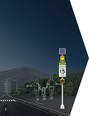 school zone beacon home banner popup form